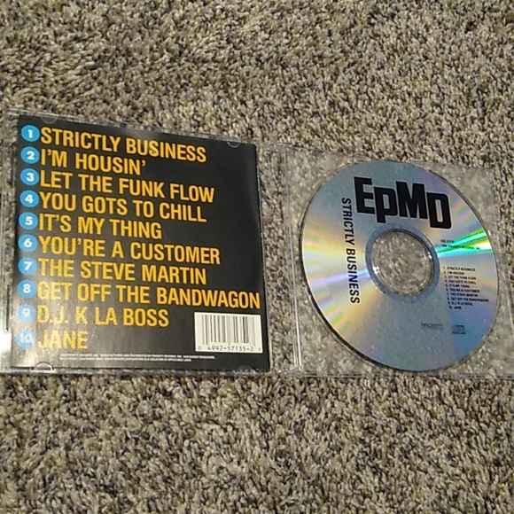 EPMD "Strictly Business" CD - Picture 3 of 3